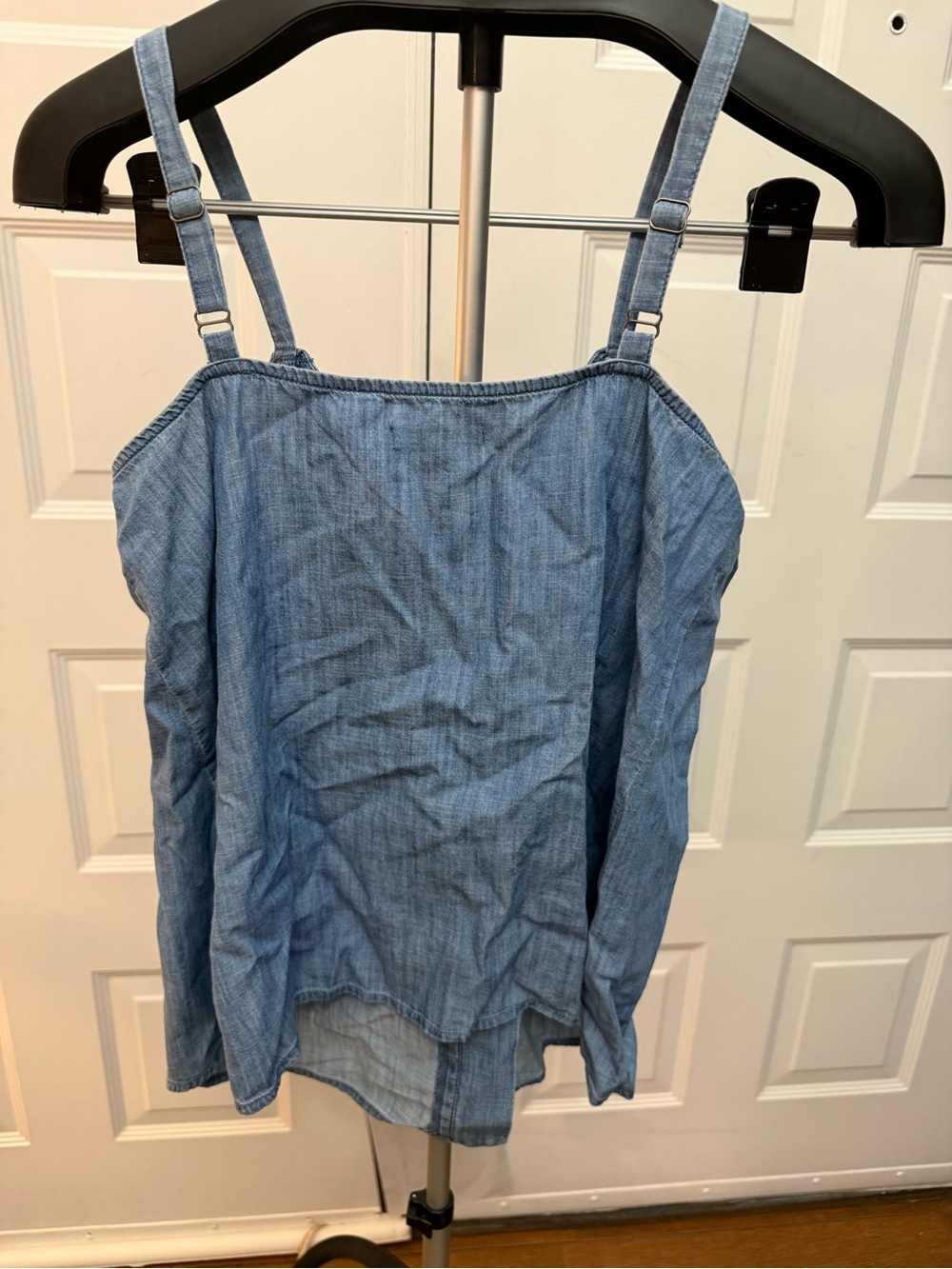 Sonoma Medium Blue Denim Button-Front Cami - Picture 7 of 7